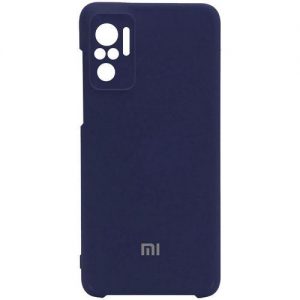 Чохол Original Soft для Xiaomi Redmi Note 10 Pro (AAA) Темно Синій
