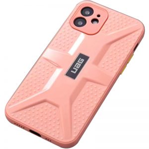 Чохол TPU + PC UAG для Apple iPhone 12 (6.1 ") (Рожевий)