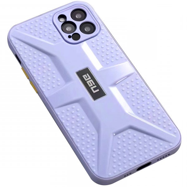 Чохол TPU + PC UAG для Apple iPhone 12 Pro (6.1 ") (Бузковий) - Зображення 4