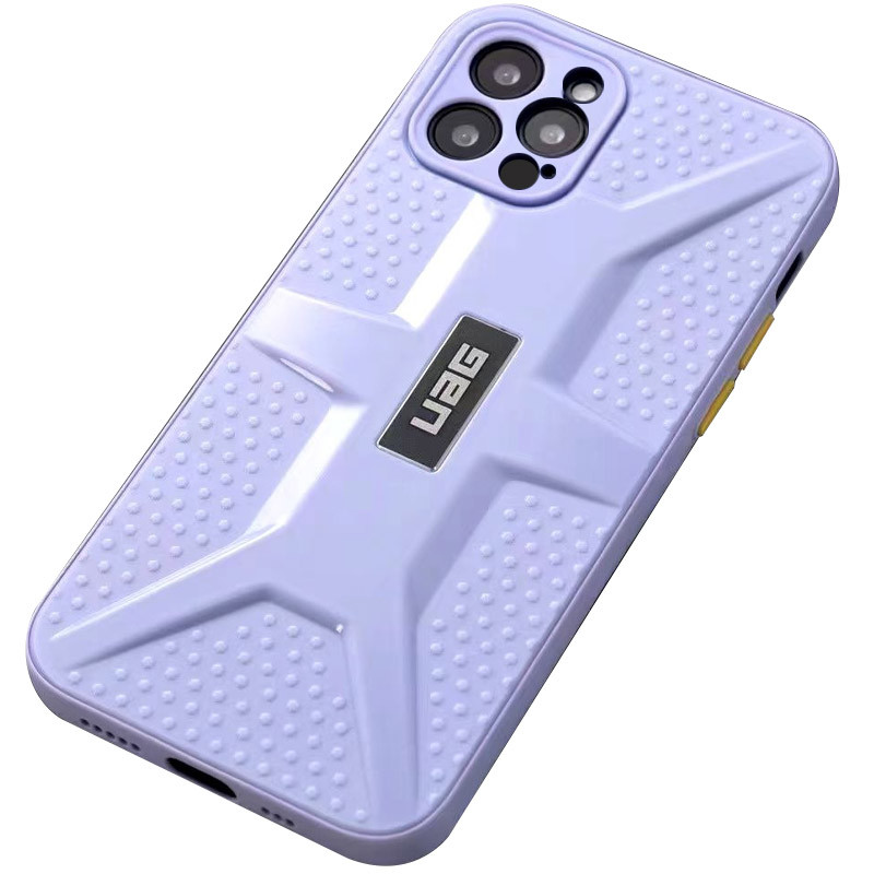 Чохол TPU + PC UAG для Apple iPhone 12 Pro Max (6.7 ") (Бузковий) - Зображення 4