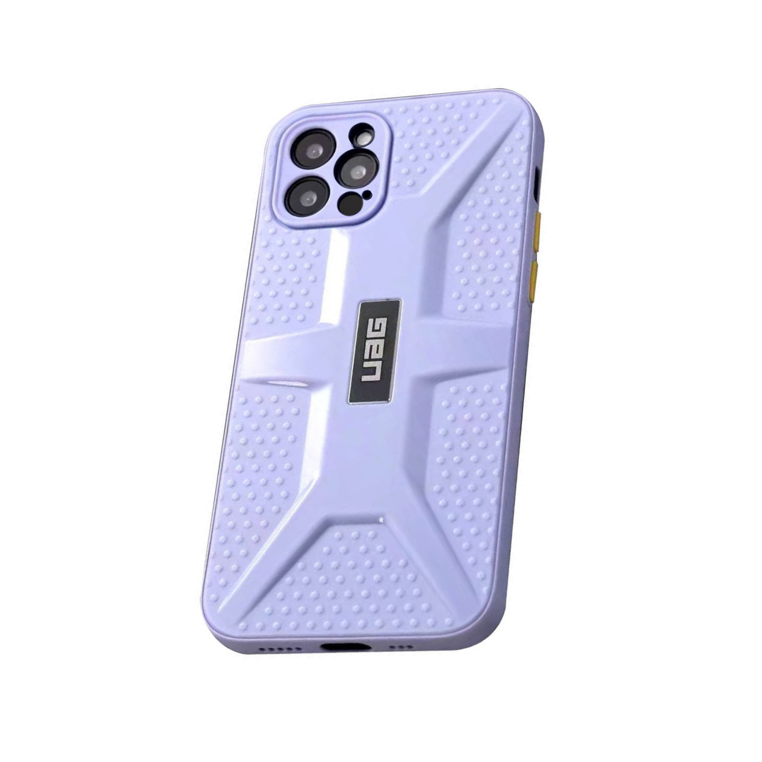 Чохол TPU + PC UAG для Apple iPhone 12 Pro Max (6.7 ") (Бузковий)