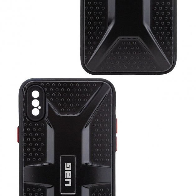 Чохол TPU + PC UAG для Apple iPhone X / XS (5.8 ") (Чорний) - Зображення 4
