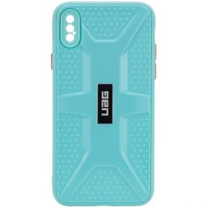 Чохол TPU + PC UAG для Apple iPhone X / XS (5.8 ") (Бірюзовий)