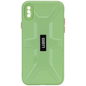 Чохол TPU + PC UAG для Apple iPhone X / XS (5.8 ") (М'ятний)