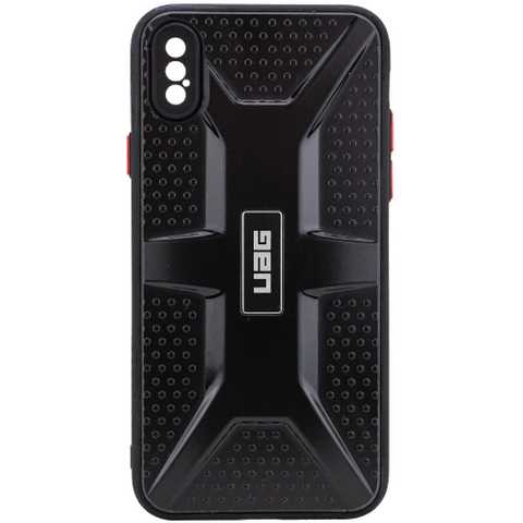 Чохол TPU + PC UAG для Apple iPhone XS Max (6.5 ") (Чорний)