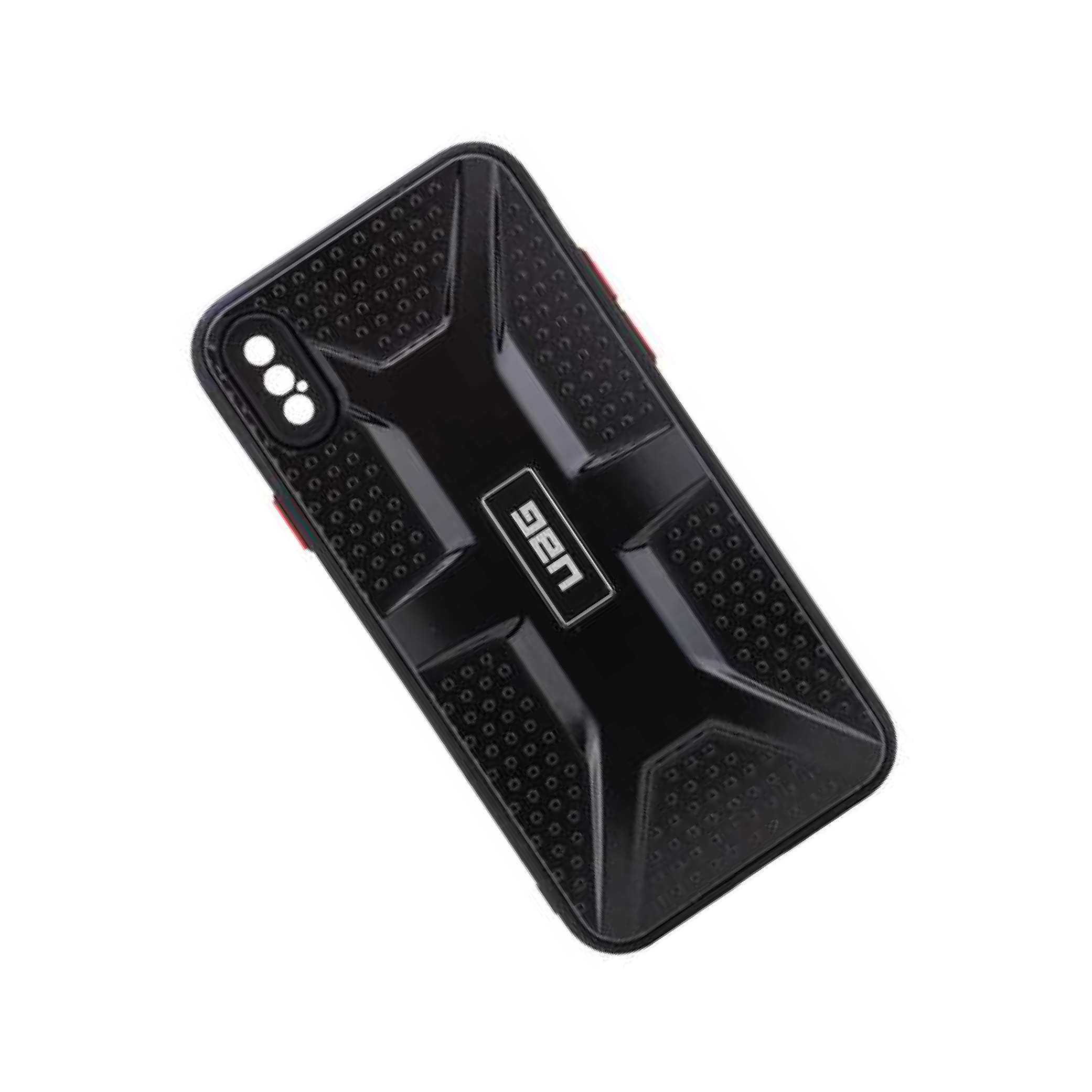 Чохол TPU + PC UAG для Apple iPhone XS Max (6.5 ") (Чорний) - Зображення 4