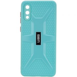 Чохол TPU + PC UAG для Samsung Galaxy A02 (Бірюзовий)