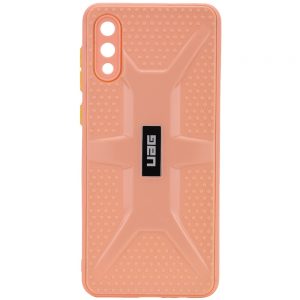 Чохол TPU + PC UAG для Samsung Galaxy A02 (Рожевий)