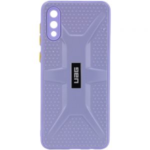 Чохол TPU + PC UAG для Samsung Galaxy A02 (Бузковий)