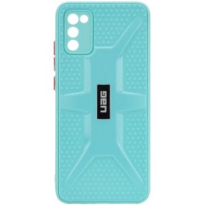 Чохол TPU + PC UAG для Samsung Galaxy A02s (Бірюзовий)