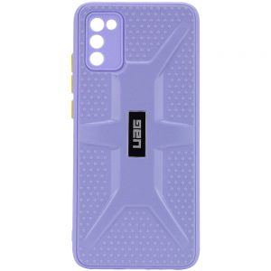 Чохол TPU + PC UAG для Samsung Galaxy A02s (Бузковий)