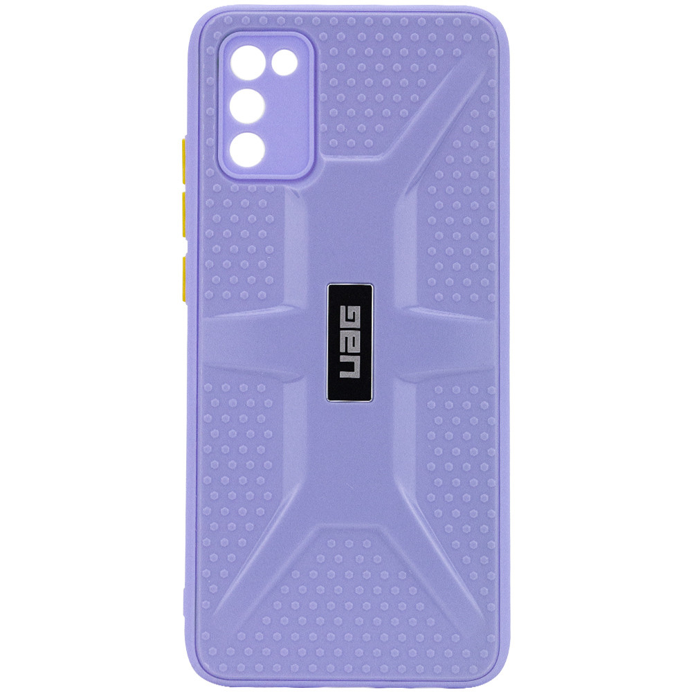 Чохол TPU + PC UAG для Samsung Galaxy A02s (Бузковий)