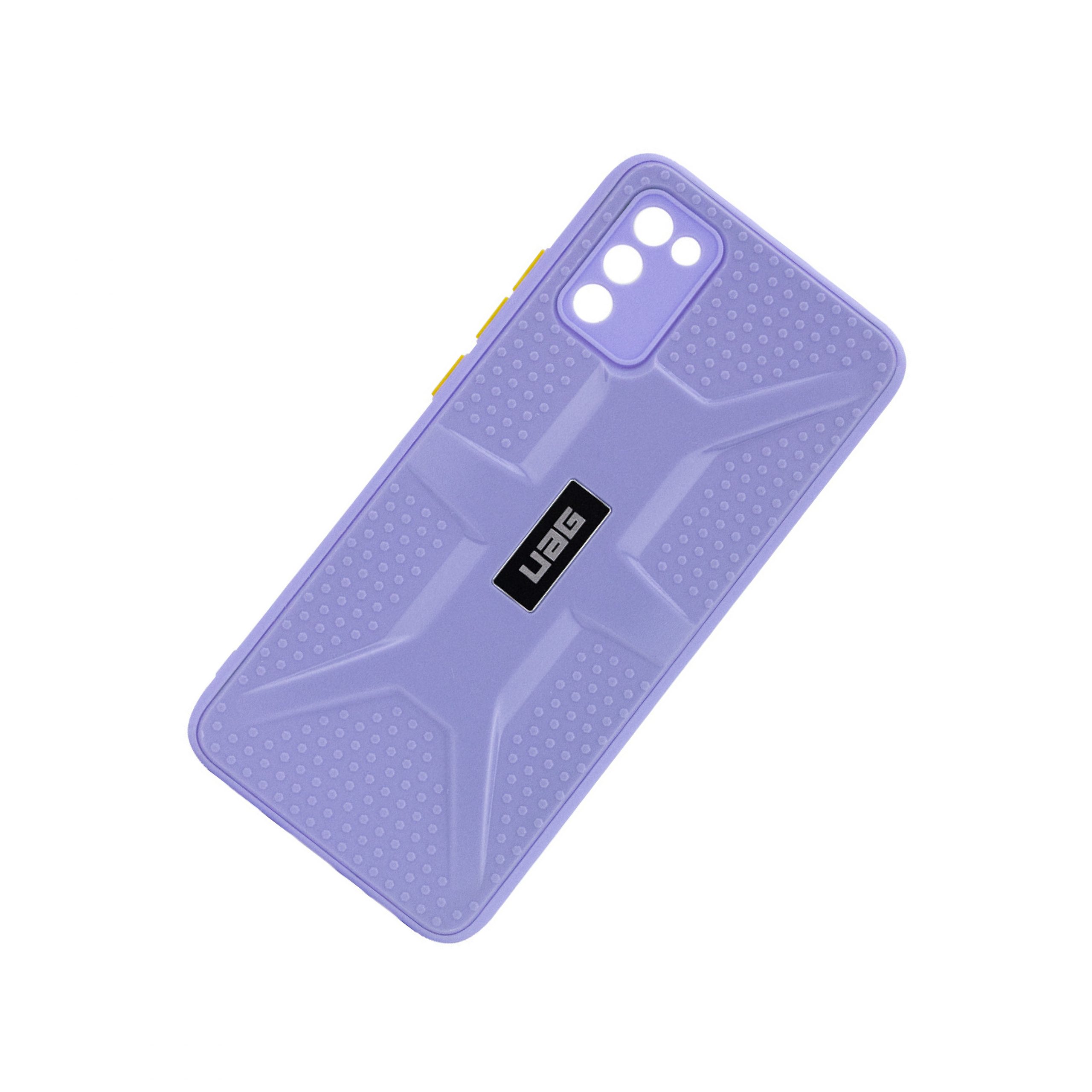 Чохол TPU + PC UAG для Samsung Galaxy A02s (Бузковий) - Зображення 3