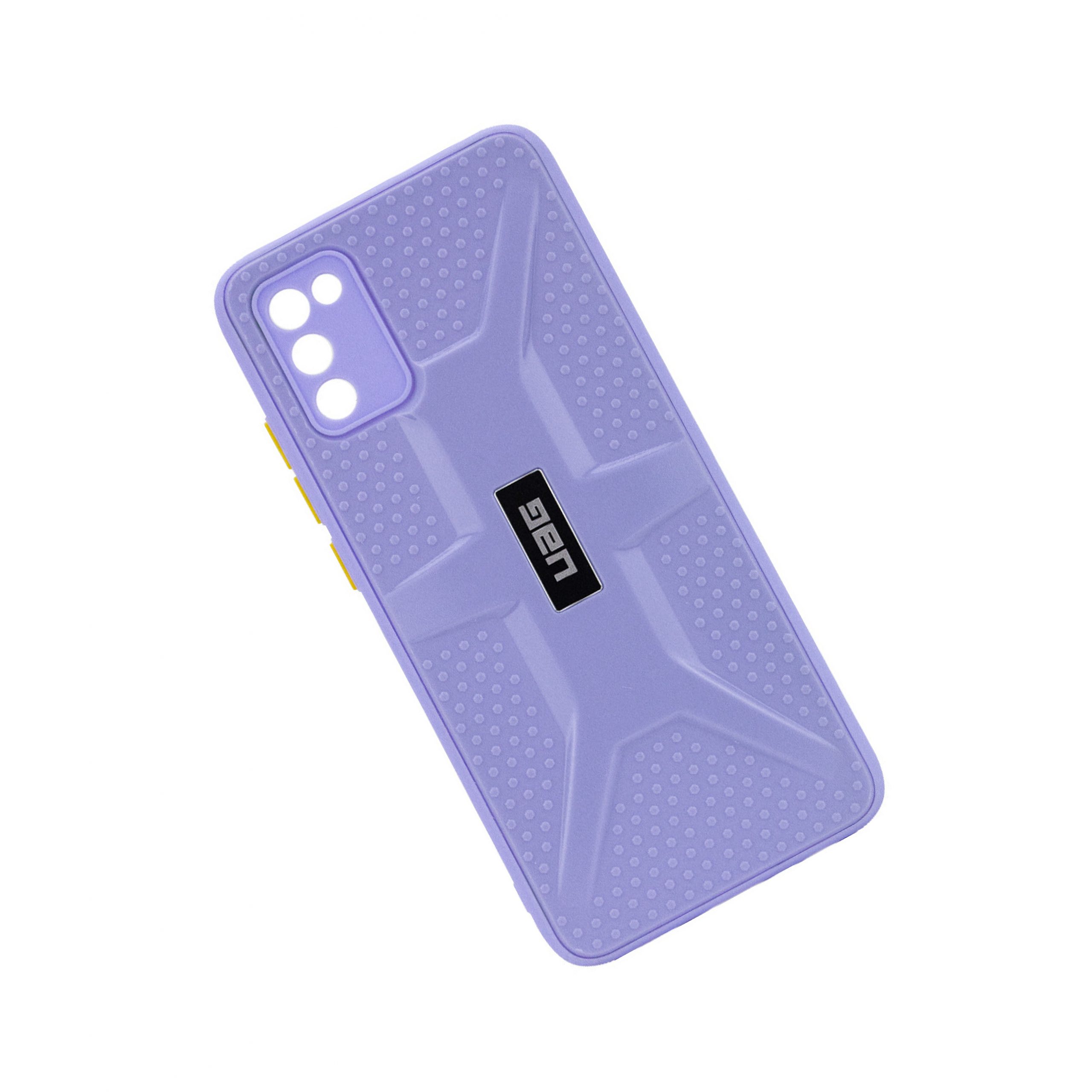 Чохол TPU + PC UAG для Samsung Galaxy A02s (Бузковий) - Зображення 4