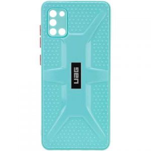 Чохол TPU + PC UAG для Samsung Galaxy A31 (Бірюзовий)