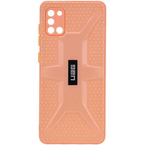 Чохол TPU + PC UAG для Samsung Galaxy A31 (Рожевий)