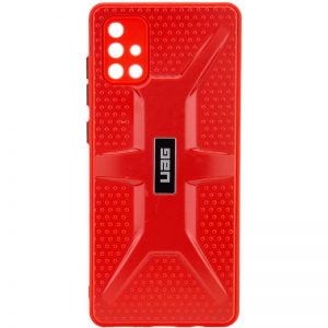 Чохол TPU + PC UAG для Samsung Galaxy A51 (Червоний)