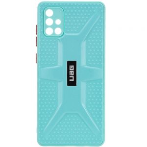 Чохол TPU + PC UAG для Samsung Galaxy A71 (Бірюзовий)