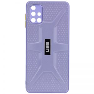 Чохол TPU + PC UAG для Samsung Galaxy M51 (Бузковий)