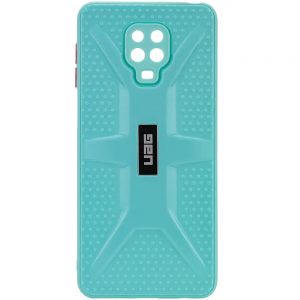 Чохол TPU + PC UAG для Xiaomi Redmi Note 9s / Note 9 Pro / Note 9 Pro Max (Бірюзовий)