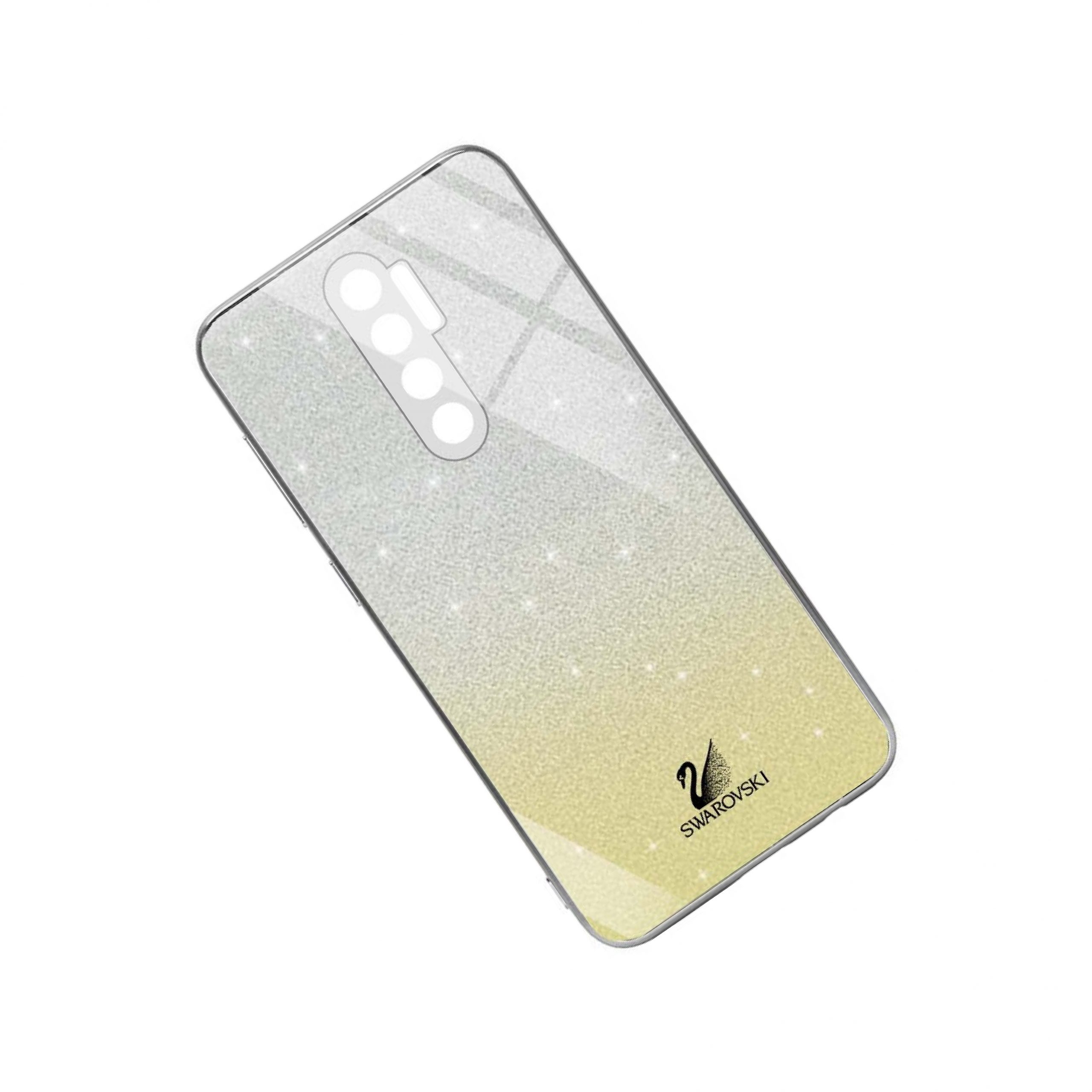 Чохол скляний Swarovski Full Camera для Xiaomi Redmi 9 (Золотий) - Зображення 2