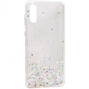 Чохол Star Glitter для Samsung Galaxy A02 (Прозорий)