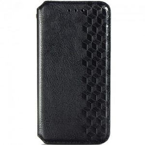 Чохол книжка шкіряний GETMAN Cubic (PU) для Samsung Galaxy A52 (Чорний)