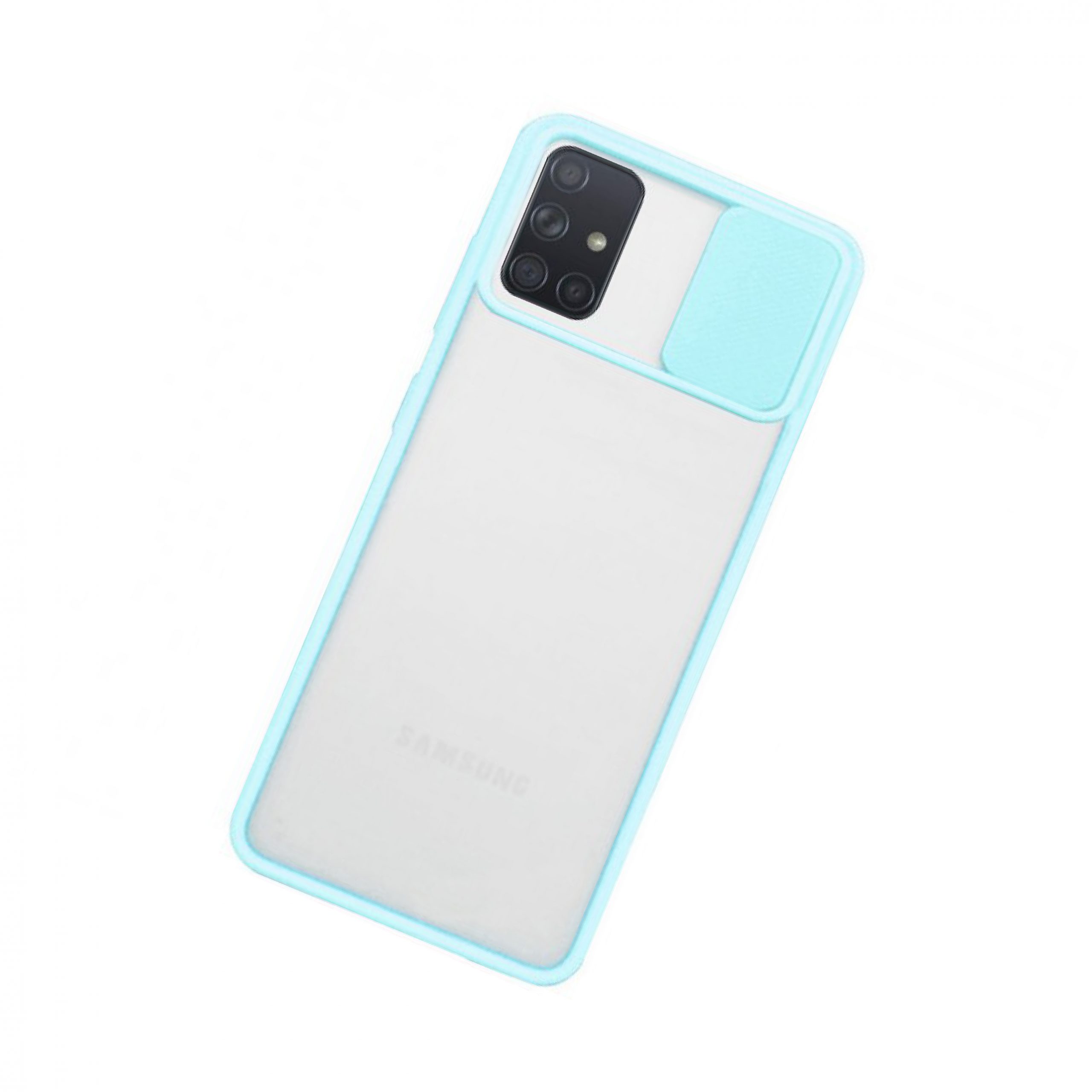 Чохол Camshield mate TPU зі шторкою для камери для Samsung Galaxy A51 (Бірюзовий) - Зображення 2