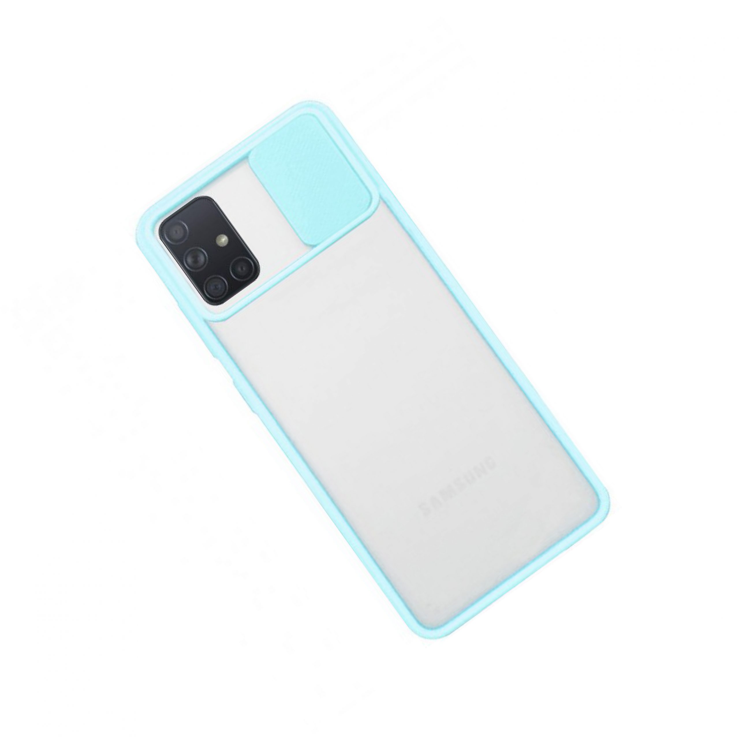 Чохол Camshield mate TPU зі шторкою для камери для Samsung Galaxy A51 (Бірюзовий) - Зображення 4