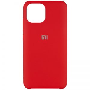 Чохол Original Silicone для Xiaomi Mi 11 Червоний