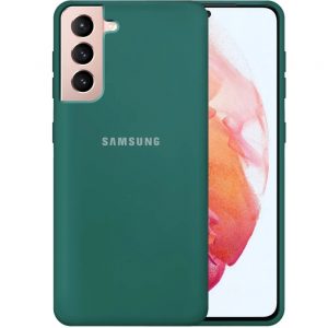 Чохол Original Soft для Samsung G991 (S21) Темно-зелений