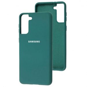 Чохол Original Soft для Samsung G996 (S21 Plus) Темно -зелений