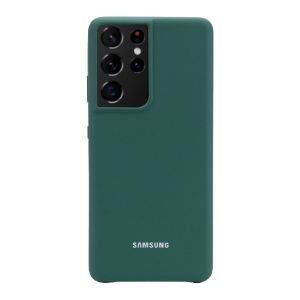 Чохол Original Soft для Samsung G998 (S21 Ultra) Темно -зелений