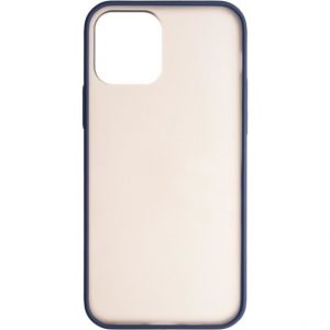 Чохол матовий силікон + бампер для iPhone 12/ 12 Pro Синій