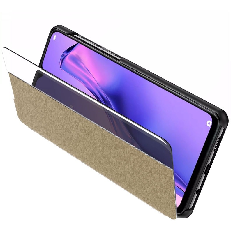 Чохол книжка Smart View для Xiaomi Redmi 9T/Poco M3 (Золотий) - Зображення 2