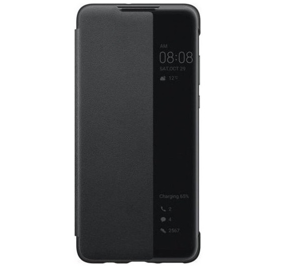 Чохол книжка Smart View для Xiaomi Redmi 9T/Poco M3 (Чорний) - Зображення 3