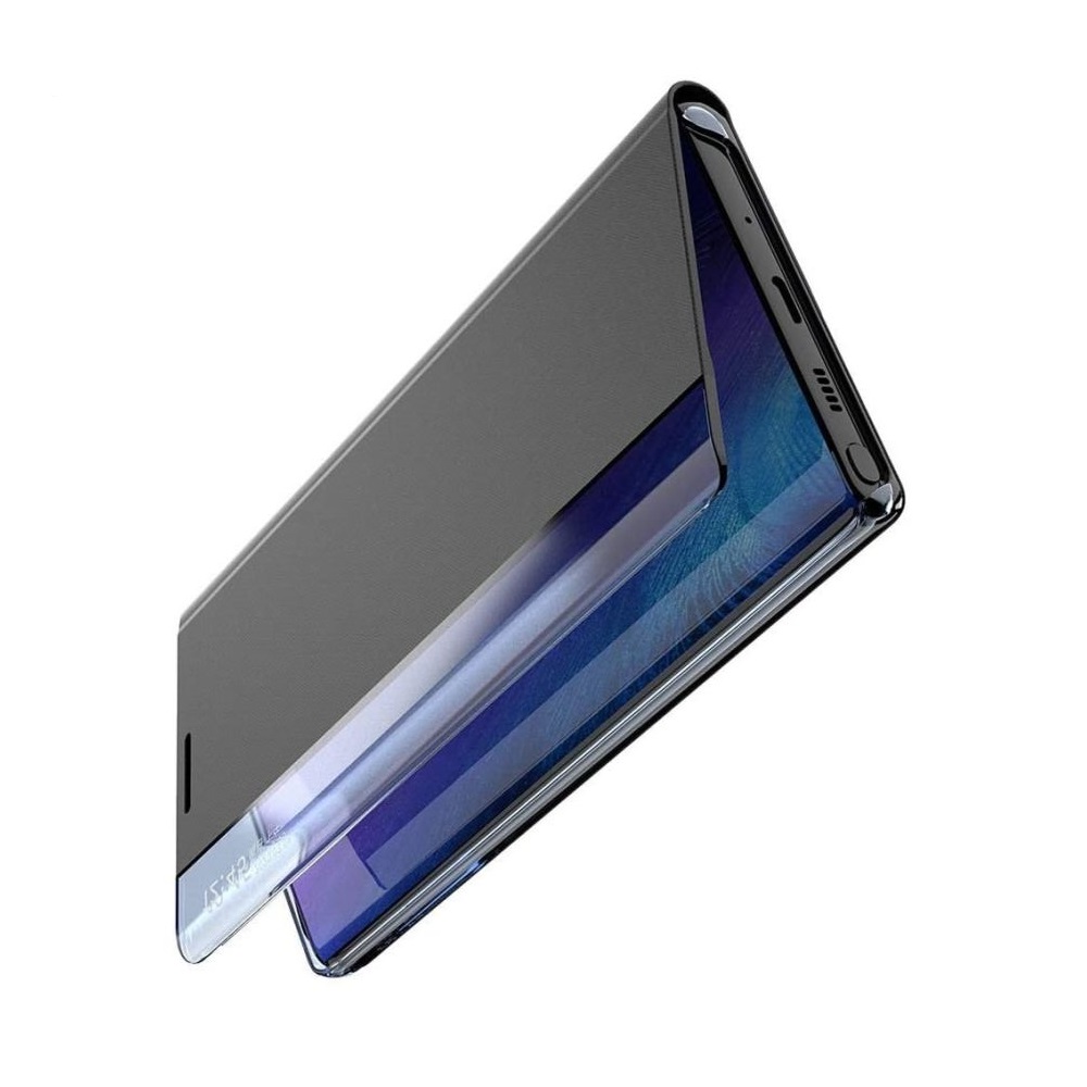 Чохол книжка Smart View для Xiaomi Redmi 9T/Poco M3 (Чорний) - Зображення 2