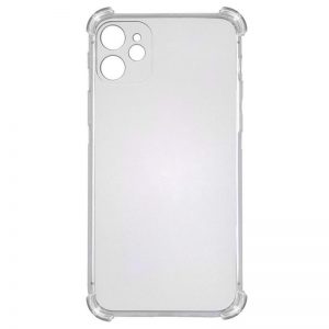 Чохол GETMAN Ease logo посилені кути для Apple iPhone 12 (6.1") Сірий