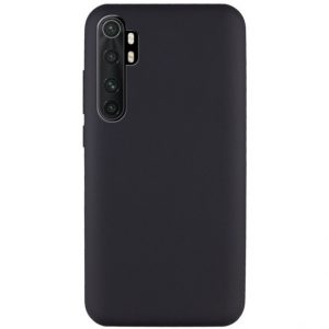 Чохол Original Silicone для Xiaomi Mi Note 10 Lite Чорний