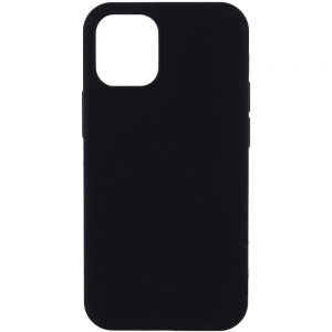 Чохол Original Silicone для iPhone 12 Pro Max Чорний