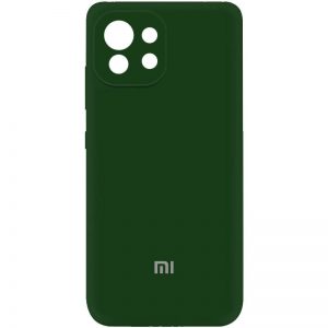 Чохол Original Soft для Xiaomi Mi 11 Lite Темно-зелений