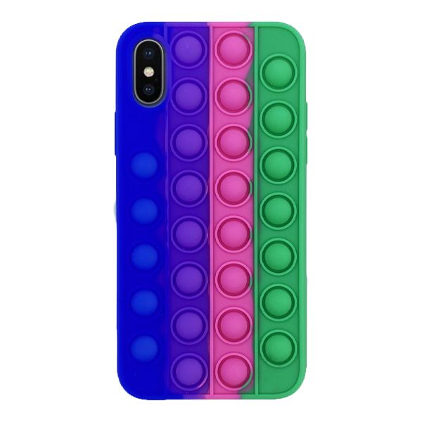 Чохол Pop-It для Apple iPhone XS Max Кольоровий № 07