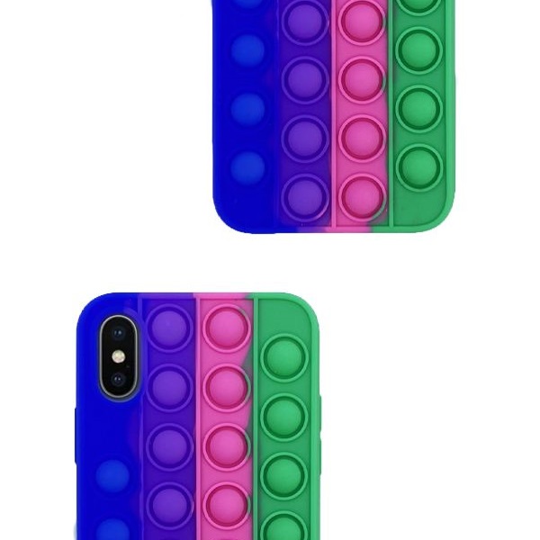 Чохол Pop-It для Apple iPhone XS Max Кольоровий № 07 - Зображення 3