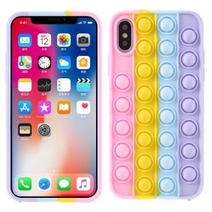 Чохол Pop-It для Apple iPhone XS Max Кольоровий № 08