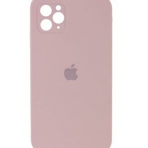 Чохол Silicone Square Full Camera Protective (AA) для Apple iPhone 11 Pro Max (Рожевий / Pink Sand)