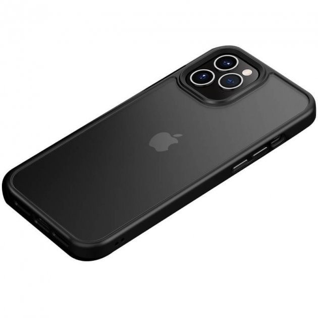 Чохол TPU+PC Metal Buttons для Apple iPhone 11 Pro (5.8") (Чорний) - Зображення 3
