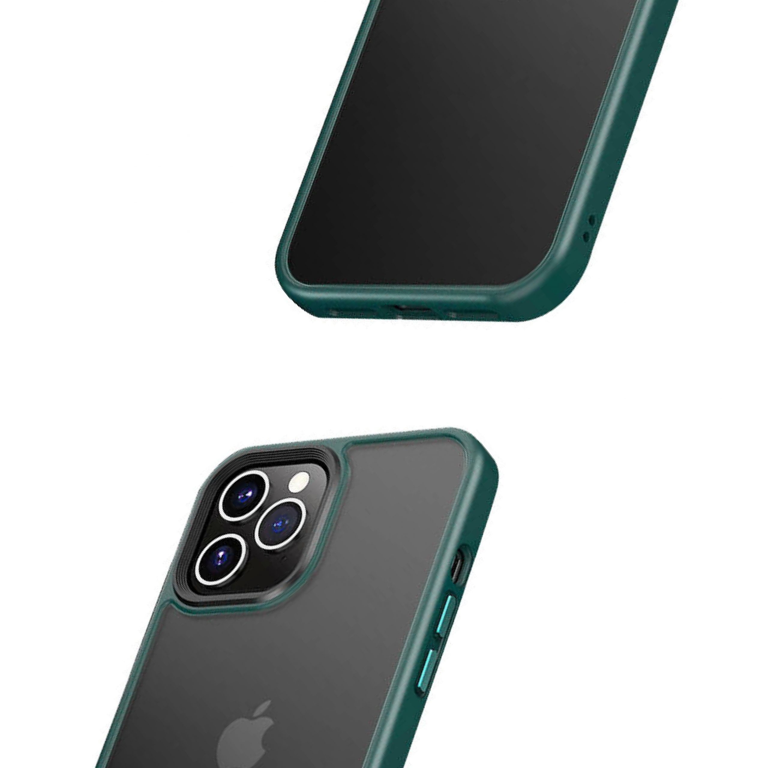 Чохол TPU+PC Metal Buttons для Apple iPhone 11 Pro (5.8") (Зелений) - Зображення 2