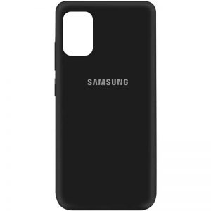 Чохол Original Silicone для Samsung A037 (A03S) Чорний