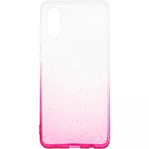 Чохол Remax Glossy Shine для Samsung A022 (A02) Рожевий/білий