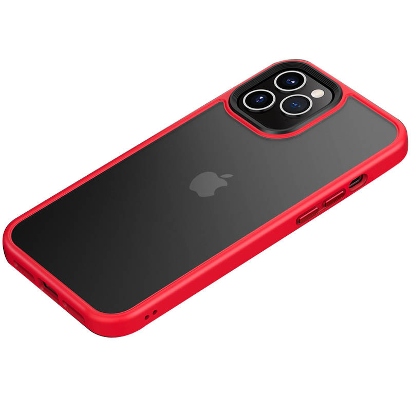 Чохол TPU+PC Metal Buttons для Apple iPhone 11 Pro (5.8") (Червоний) - Зображення 2